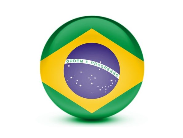 Die brasilianische Landesflagge als Symbolbild.