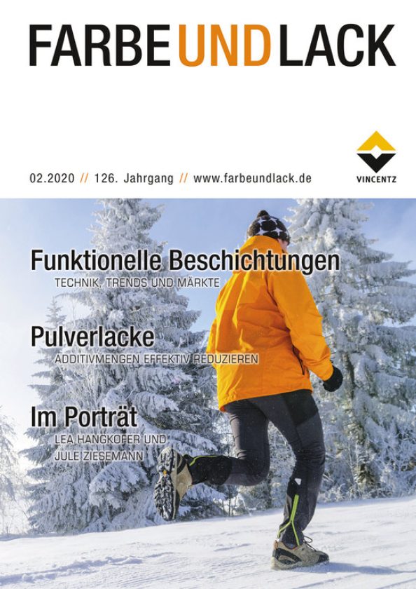 Funktionelle Beschichtungen stehen im Fokus der Februarausgabe der FARBE UND LACK.