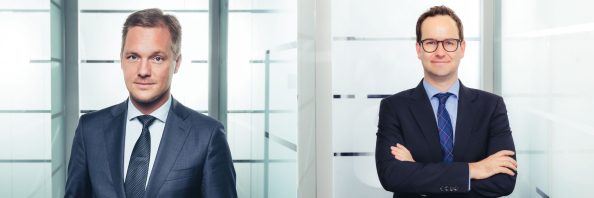 Bleibt CEO: David Kubala (links). Neuer Chief Officer für Industrielacke: Dietmar Jost. Quelle: Helios.