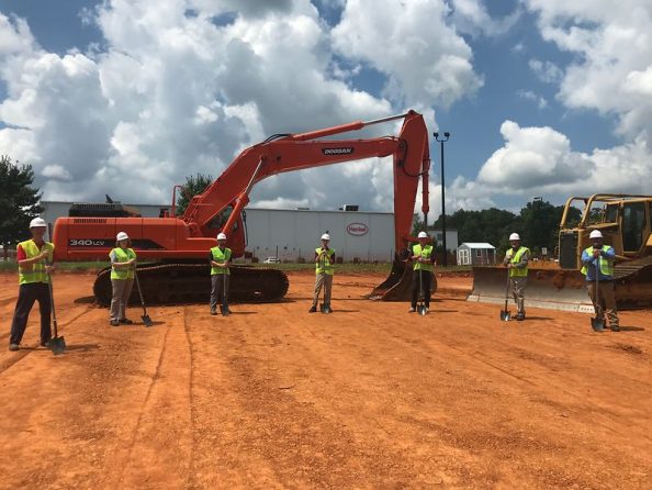 Henkel Adhesive Technologies has broken ground for a new production area.