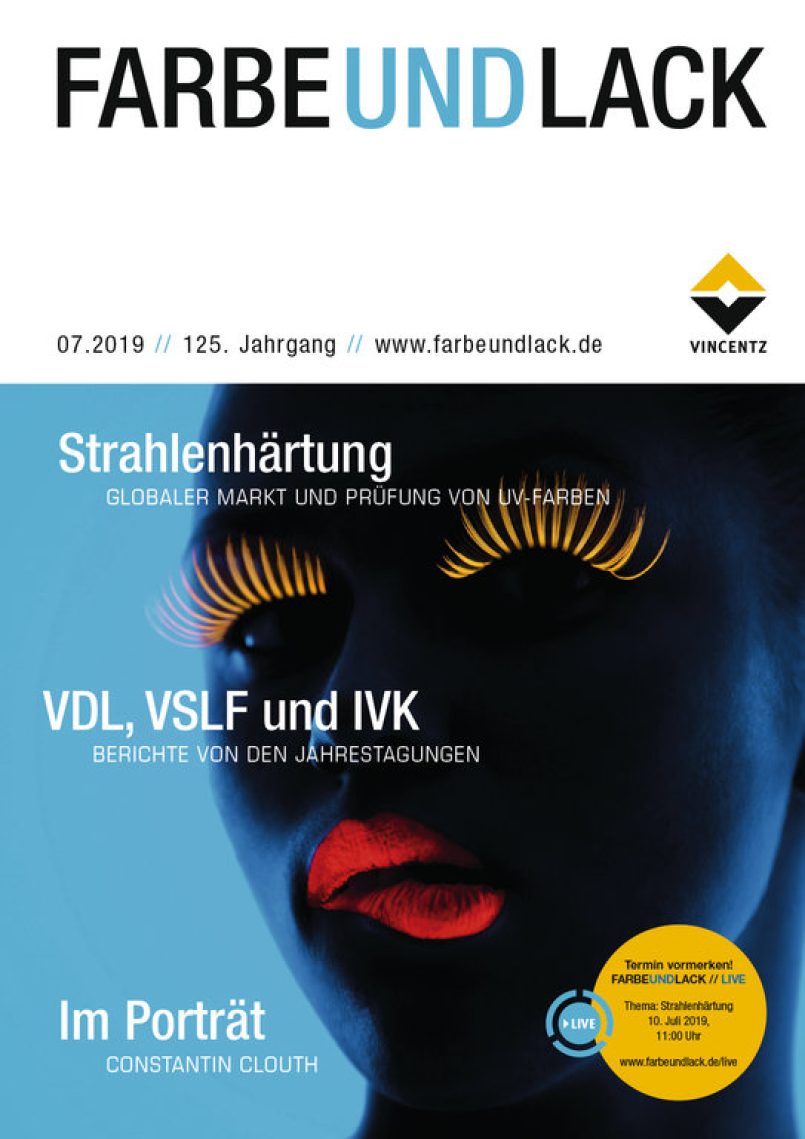 Juliausgabe: Fokusthema Strahlenhärtung