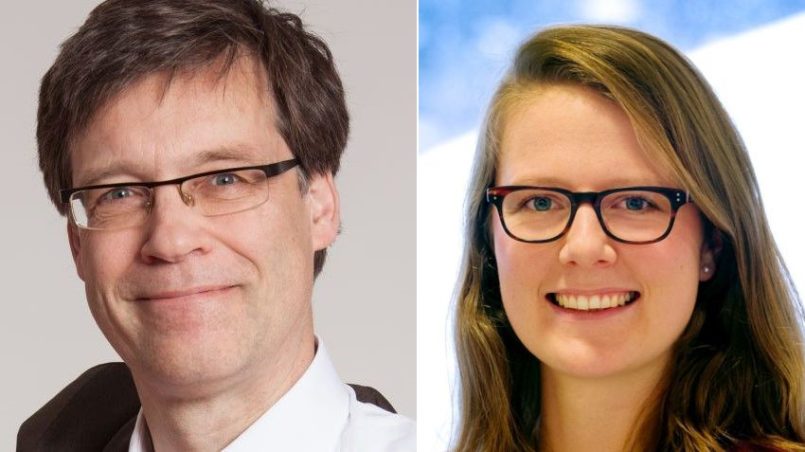 Neues Führungsgespann der VCW: Dr. Rolf Albach (Vorsitzender) und Elisabeth Moshake (Stellvertreterin).