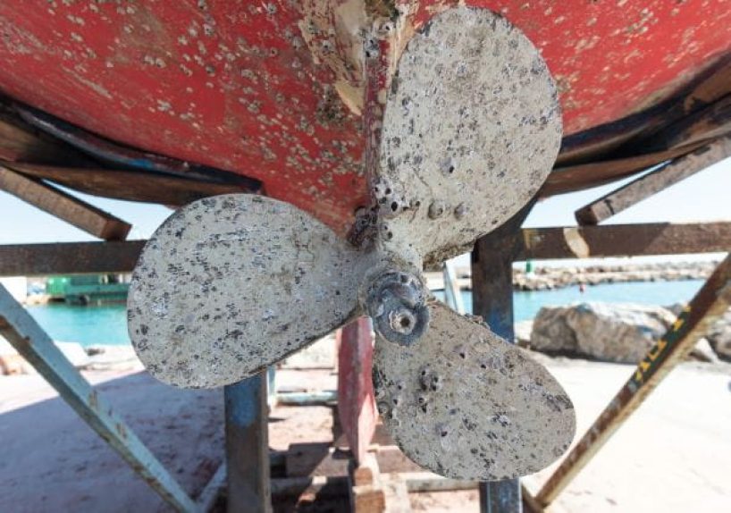 A study on the development of an effective polymeric antifouling coating has been carried out.