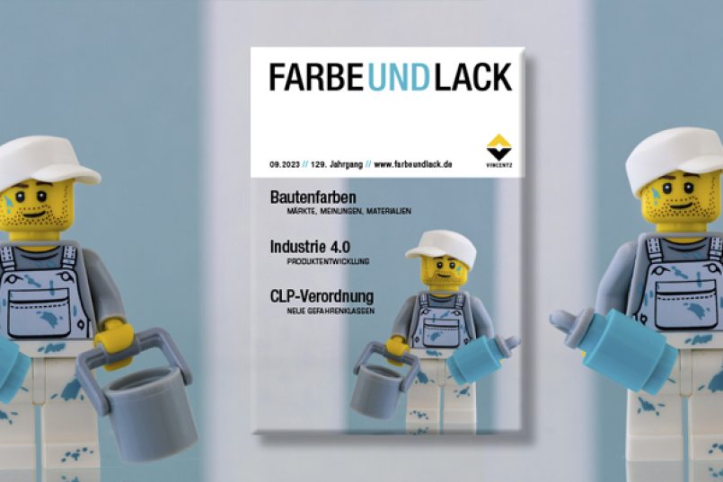 Die Septemberausgabe der FARBE UND LACK ist erschienen.