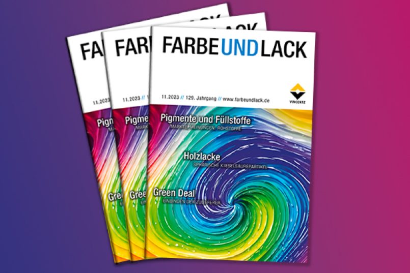 Die Novemberausgabe der FARBE UND LACK ist erschienen.